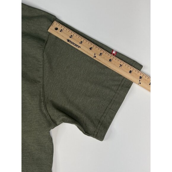 SCOTTeVEST TEC Performance T-Shirt Zip Pockets SS Olive Green Men’s Large - Picture 15 of 15